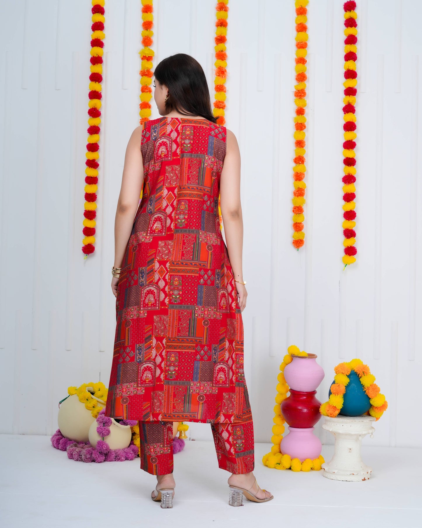 Ethnic Patchwork Elegance