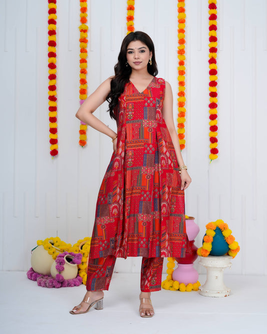 Ethnic Patchwork Elegance