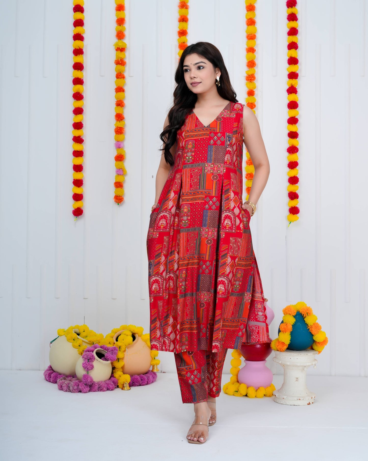 Ethnic Patchwork Elegance