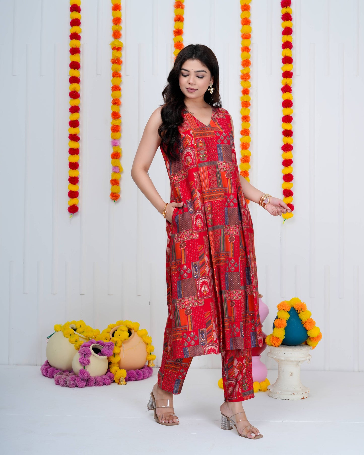 Ethnic Patchwork Elegance