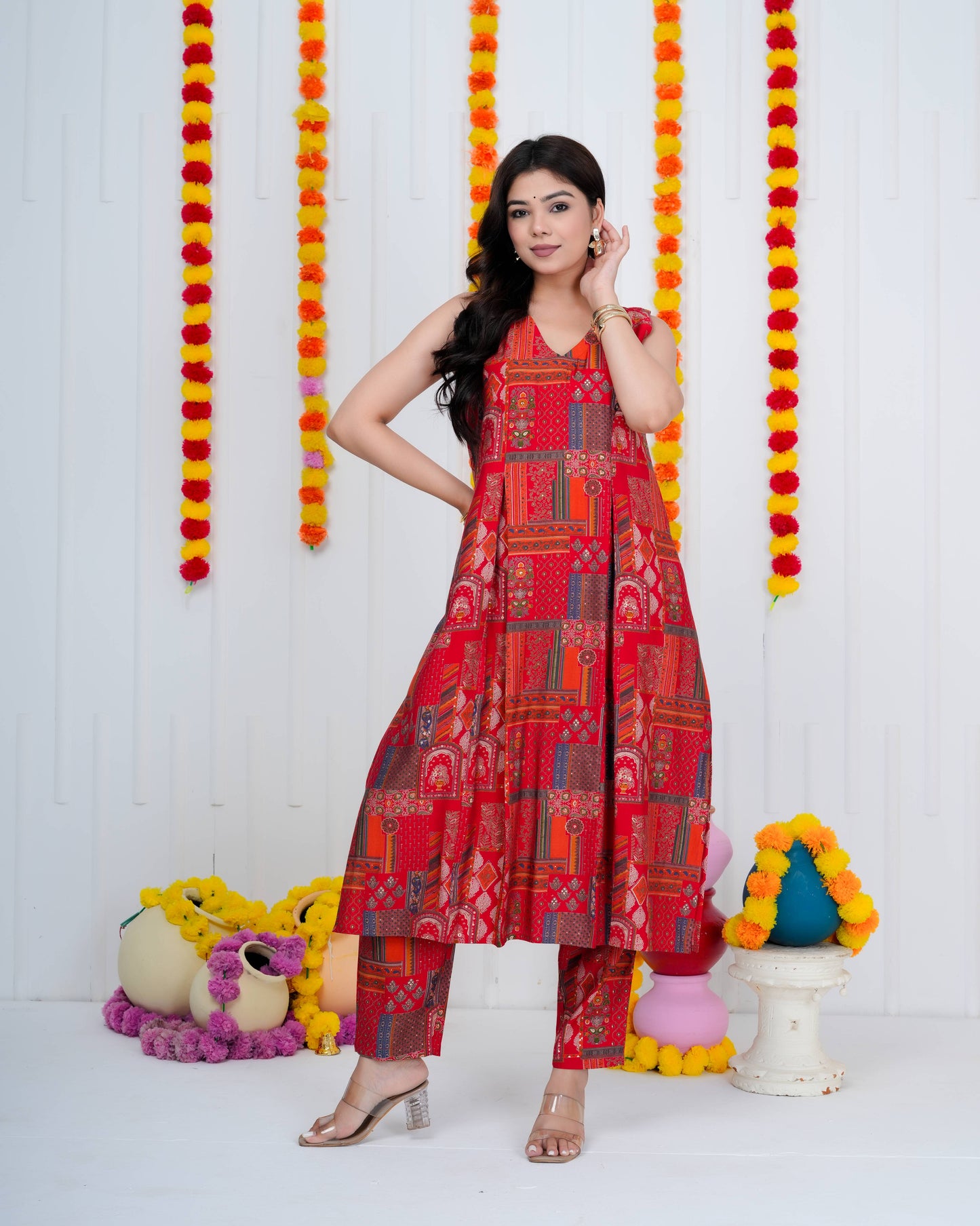 Ethnic Patchwork Elegance
