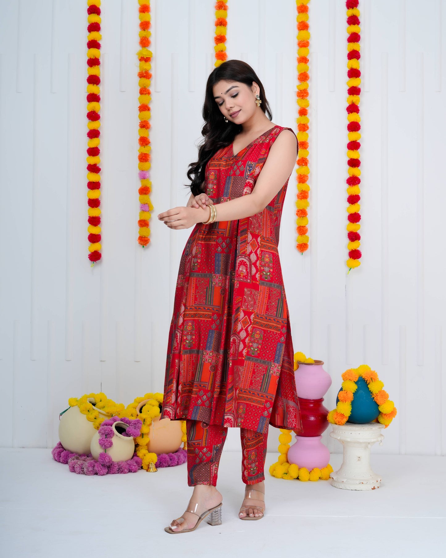 Ethnic Patchwork Elegance