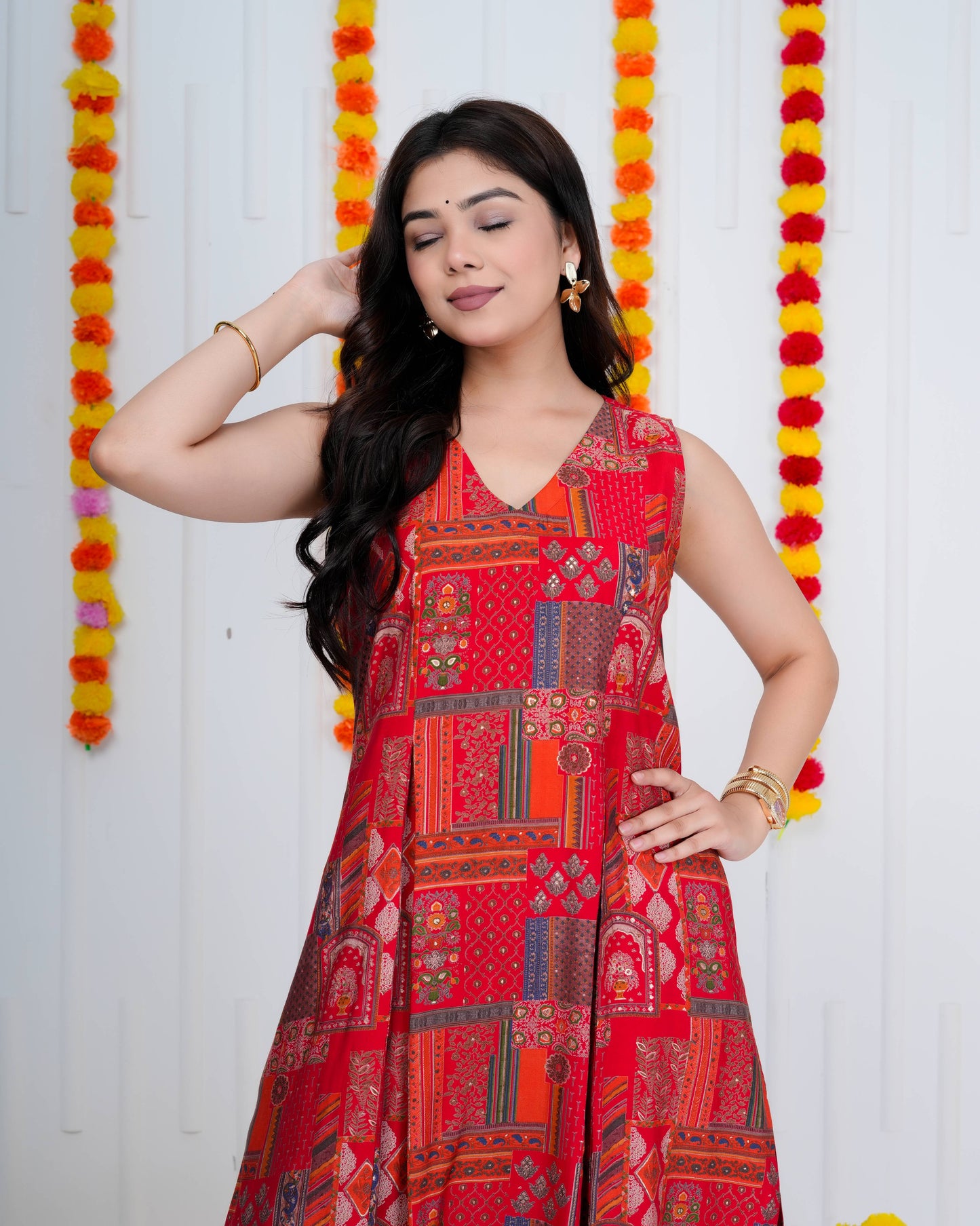 Ethnic Patchwork Elegance