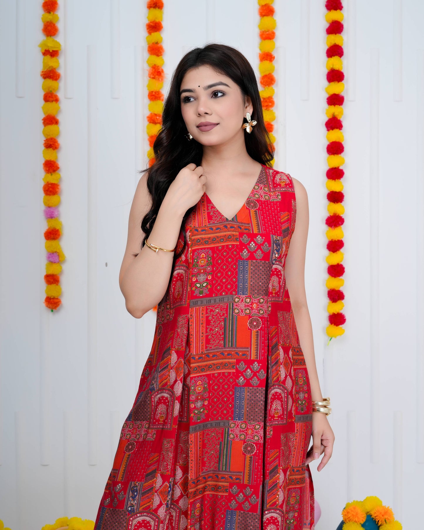 Ethnic Patchwork Elegance